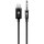 Goobay | Audio cable | Male | Apple Lightning | Mini-phone stereo 3.5 mm | Black | 1 m